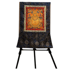 Traditional Tibetan Thangka Mandala Wall Hanging