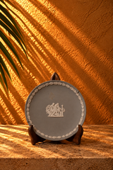 Vintage Neoclassical Relief Display Plate