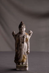 Vintage Hand-Painted Ceramic Standing Figurine