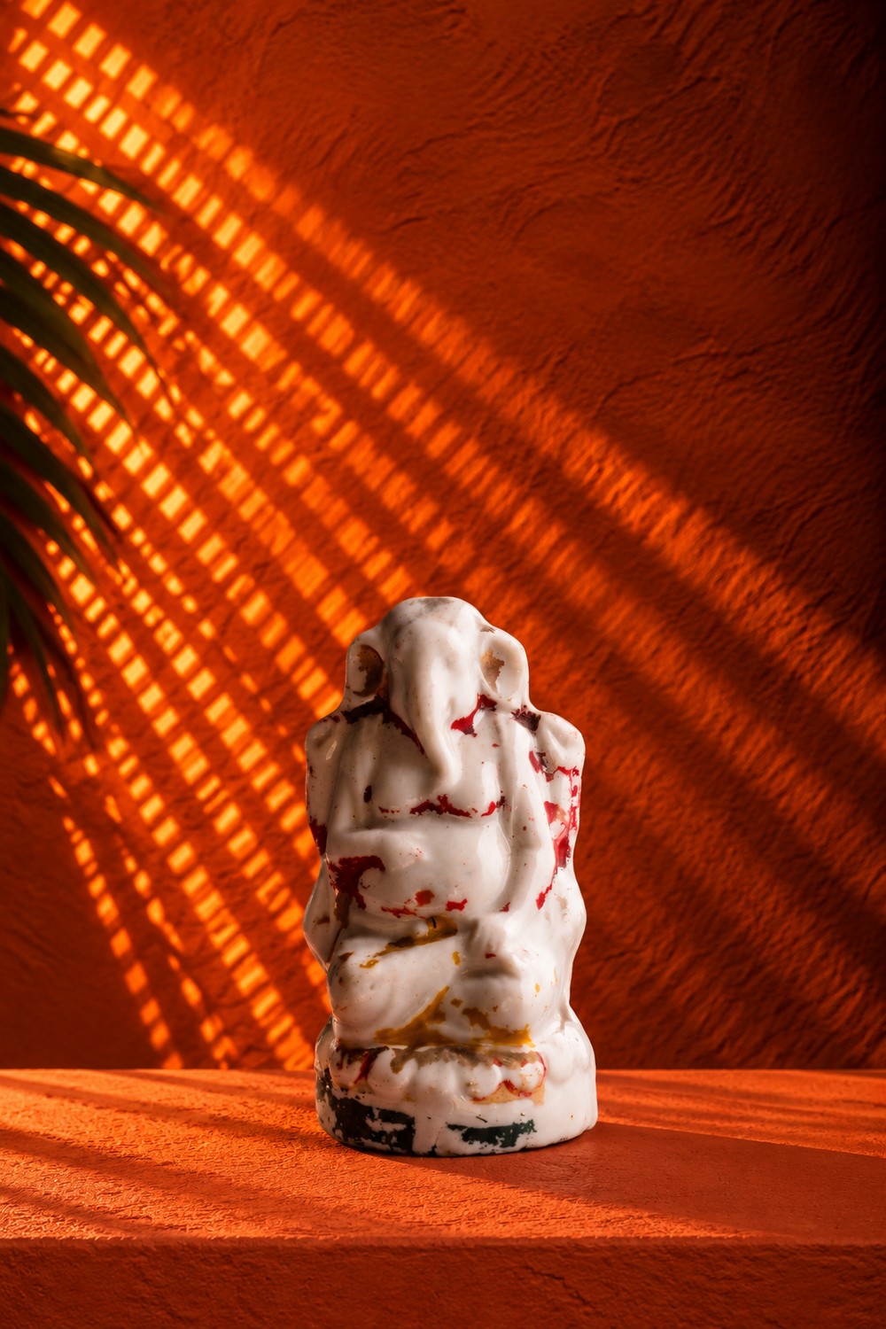 Vintage Ceramic Ganesha Figurine