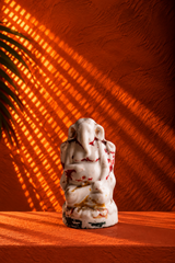 Vintage Ceramic Ganesha Figurine