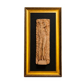 Framed Classical Female Figure Bas-Relief
