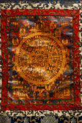 Traditional Tibetan Buddhist Thangka Brocade Wall Hanging
