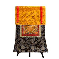 Traditional Tibetan Thangka Mandala Wall Hanging
