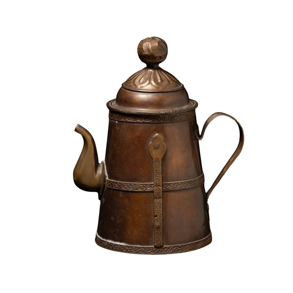 Antique-Style Metal Coffee Pot
