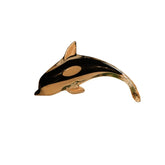 Murano Hand-Blown Orca (Killer Whale) Glass Sculpture