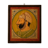 Maharaja Man Singh of Marwar Oval Portrait
