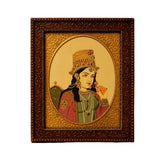 Mughal Empress Mumtaz Mahal Oval Portrait