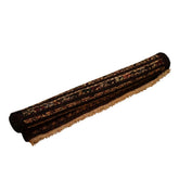 Hand-Knotted Afgani Kilim Shirvan Striped Runner Scroll