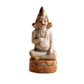 Vintage Porcelain Figurine with Gold Detailing