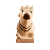 Vintage Nandi Cow Figurine – Traditional Decorative Sculpture