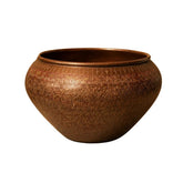 Vintage Persian Etched Copper Kashkul / Ritual Basin