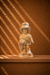 Gebrüder Heubach Porcelain "Papa's Boots" Figurine