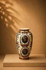 Vintage Delft Polychrome (Multicolored) Ceramic Vase