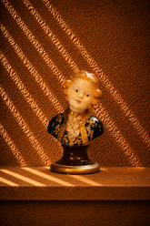 Gebrüder Heubach Bisque Porcelain Wolfgang Amadeus Mozart Bust