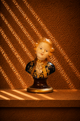 Gebrüder Heubach Bisque Porcelain Wolfgang Amadeus Mozart Bust