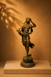 Glaneuse ("The Gleaner / Young Harvest Woman") Sculpture