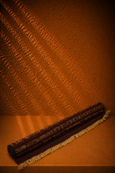 Hand-Knotted Afgani Kilim Qashqai Kelim Runner Scroll