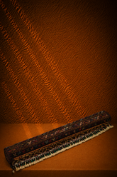 Hand-Knotted Persian Afshar Nomadic Runner Scroll