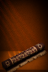 Hand-Knotted Afgani Dagestan Prayer Runner Scroll