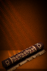 Hand-Knotted Caucasian Dagestan Prayer Runner Scroll