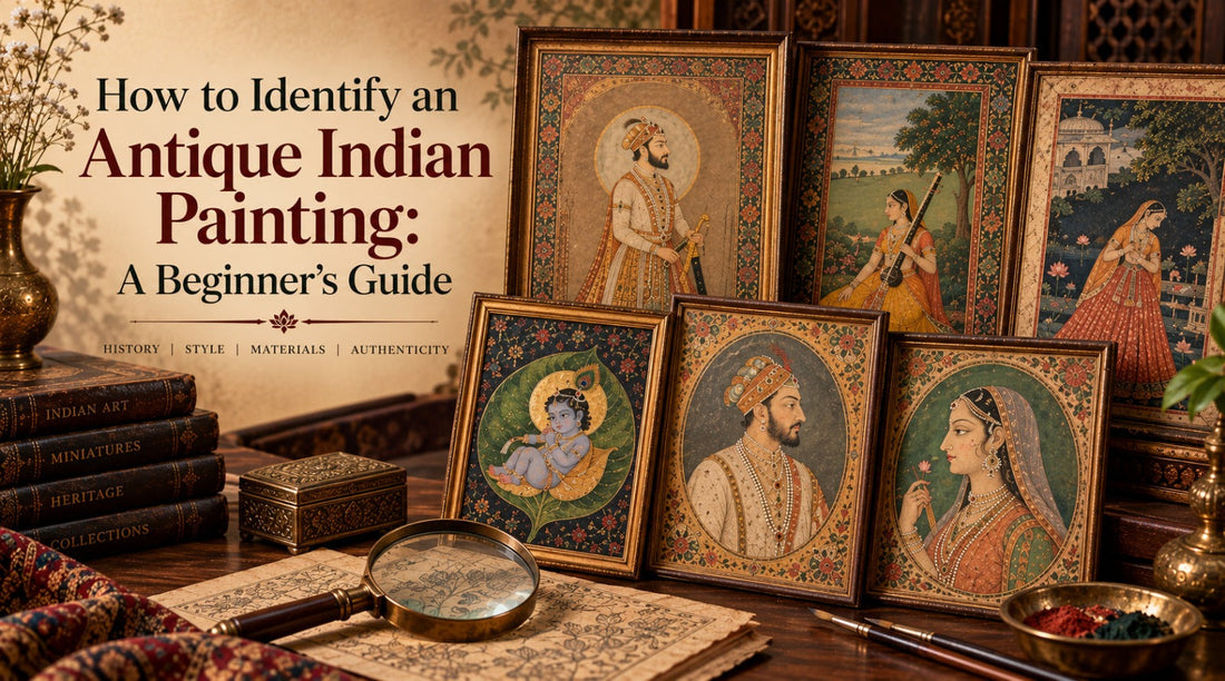 antique indian painting
