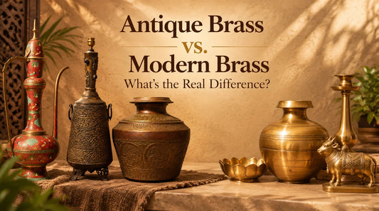 antique brass vs modern brass