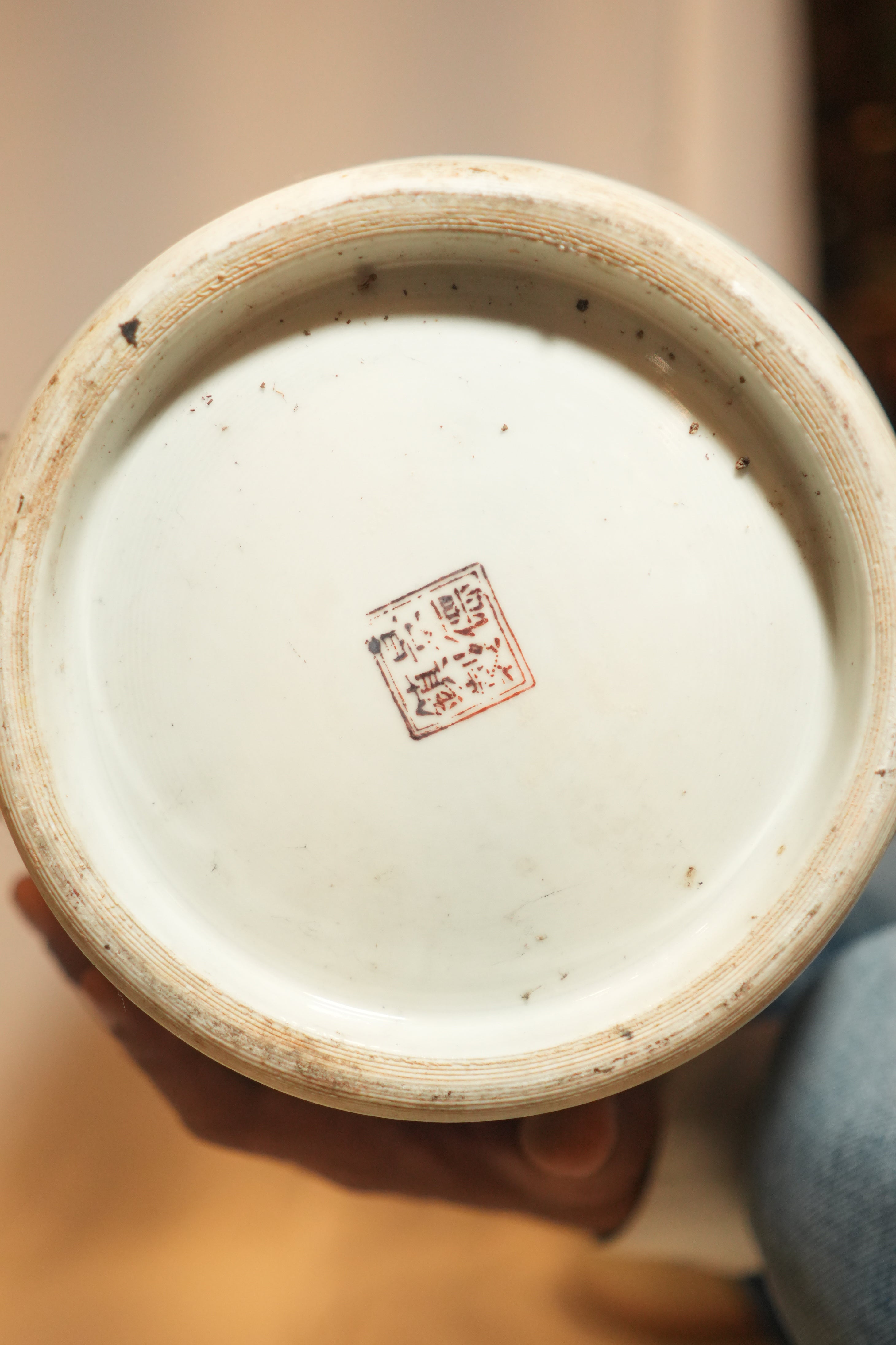 Chinese Famille Rose Plum Blossom Porcelain Vase