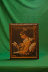A Young Girl Reading