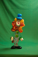 Murano Glass Standing Clown Figurine