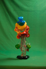 Murano Glass Standing Clown Figurine