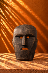 Vintage Hand-Carved Wooden Tribal Mask
