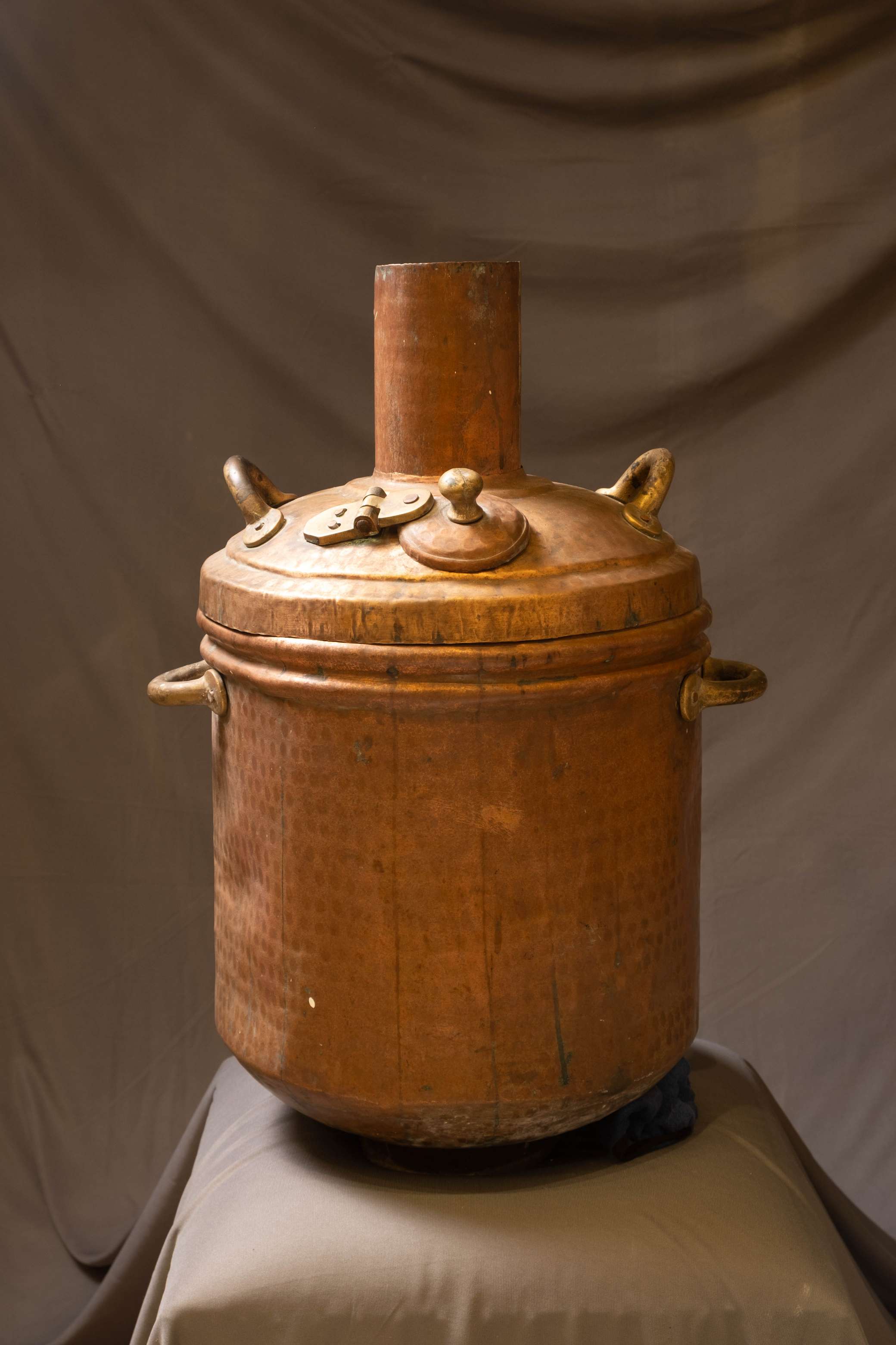 Antique Copper Pressure Cooker