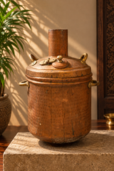 Antique Copper Pressure Cooker