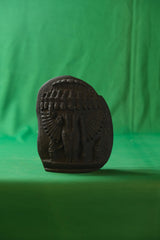 Carved Black Stone Vishvarupa Stele