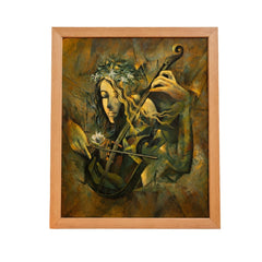 Mystical Musician – Contemporary Figurative Painting