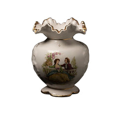 Decorative Scenic Painted Vase