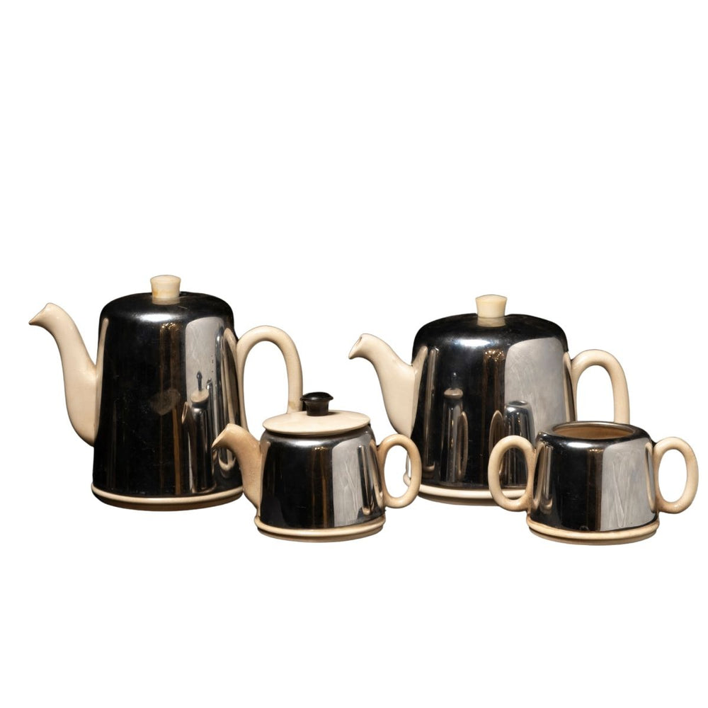 Classic Black Tea and Coffee Service Set