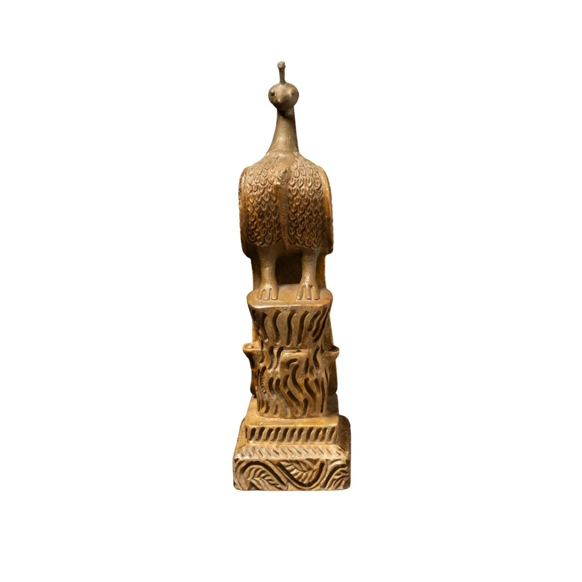 Carved Wooden Decorative Tower