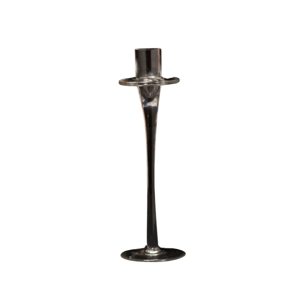 Slender Decorative Metal Candlestick