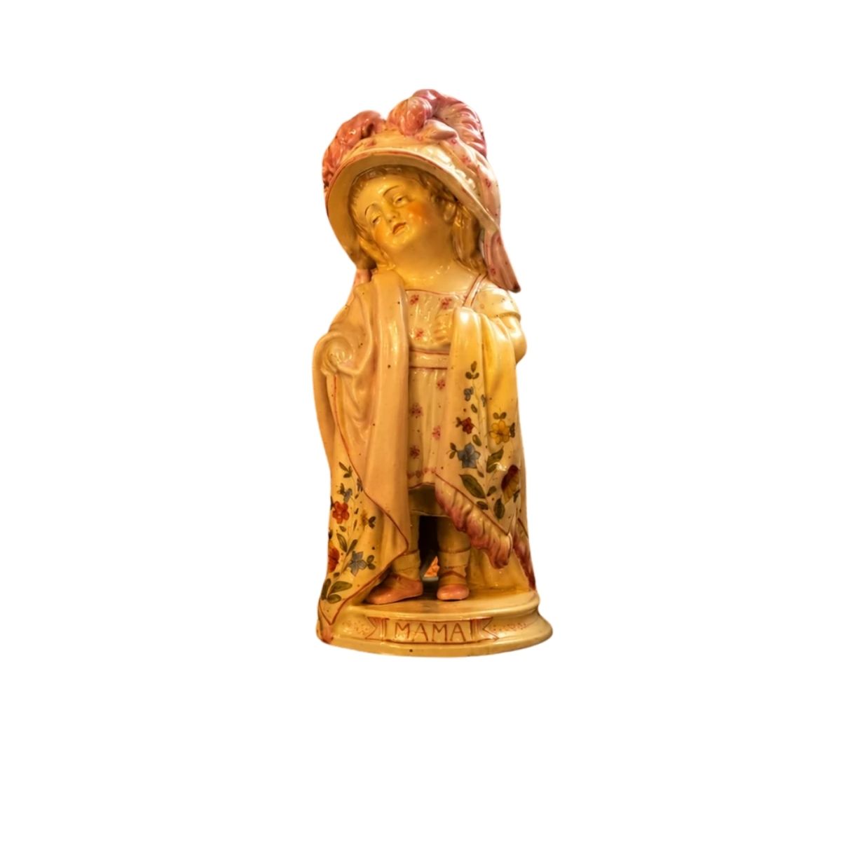 Gebrüder Heubach Porcelain "Mama's Shawl" Figurine