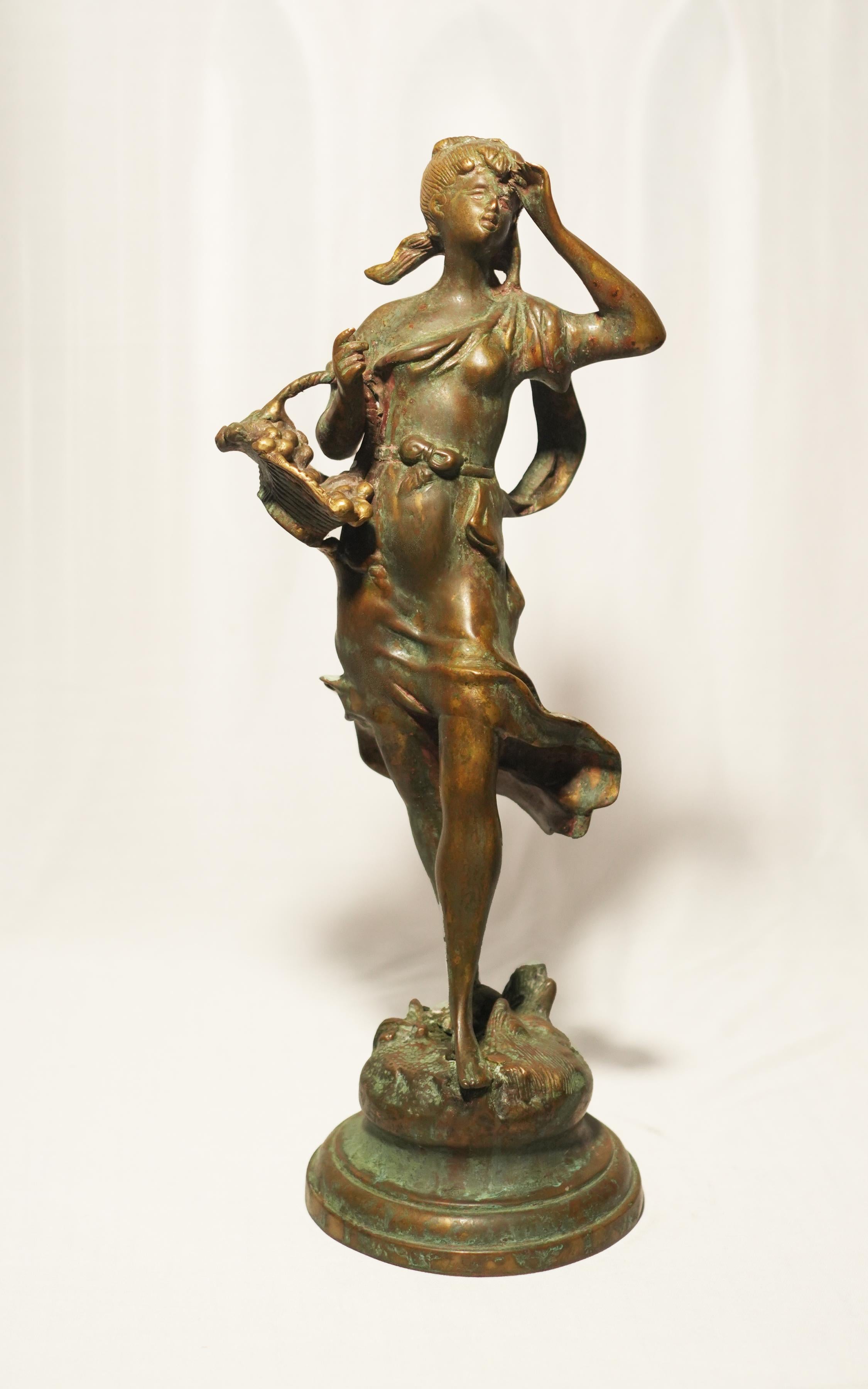 Glaneuse ("The Gleaner / Young Harvest Woman") Sculpture