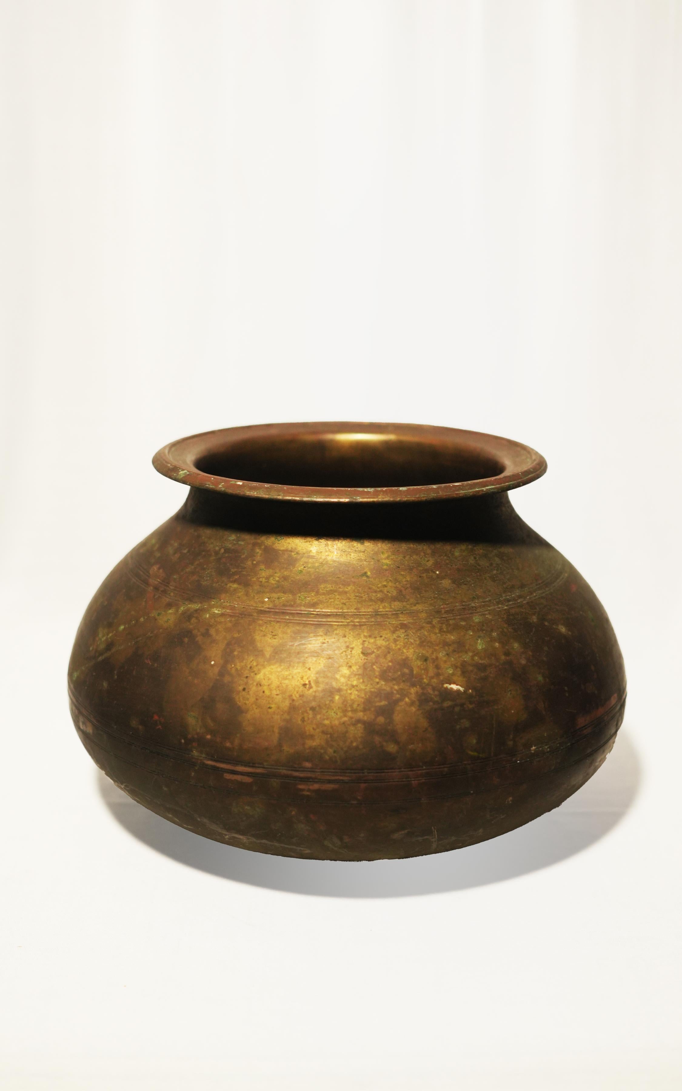 Traditional Indian Vintage Brass Lota / Brass Water Vessel